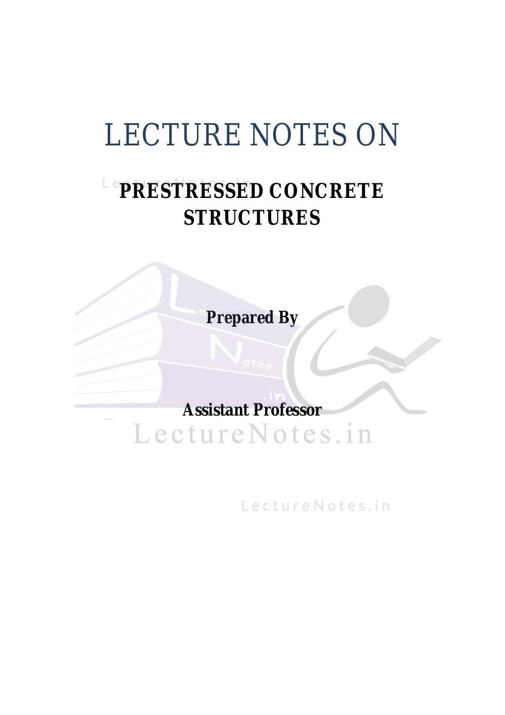 Prestressed concrete book pdf